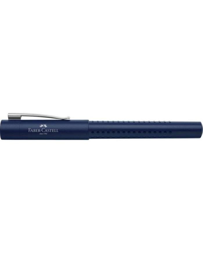 Stylo plume Grip 2011 bleu classique – Plume M – Faber-Castell