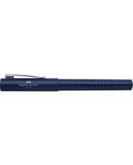 Stylo plume Grip 2011 bleu classique – Plume M – Faber-Castell