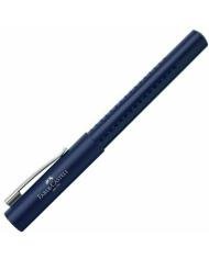 Stylo plume Grip 2011 bleu classique – Plume M – Faber-Castell