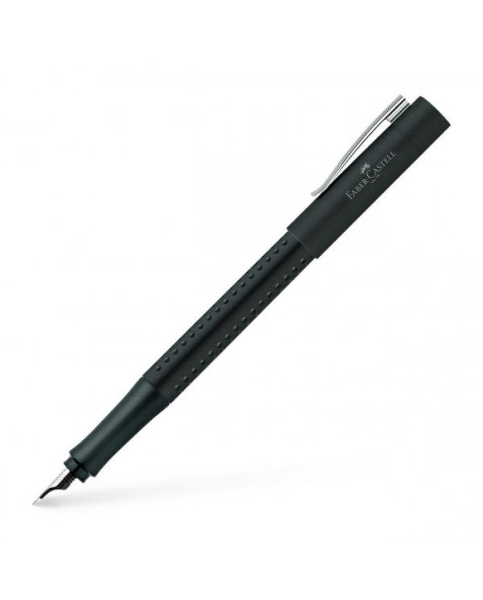 Stylo plume Grip 2011 noir – Plume M – Faber-Castell