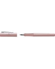 Stylo plume Grip 2011 rose pâle – Plume M – Faber-Castell