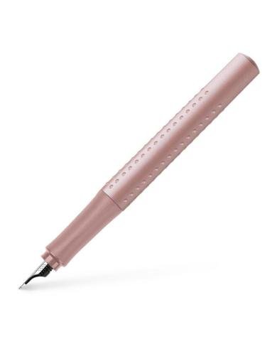 Stylo plume Grip 2011 rose pâle – Plume M – Faber-Castell