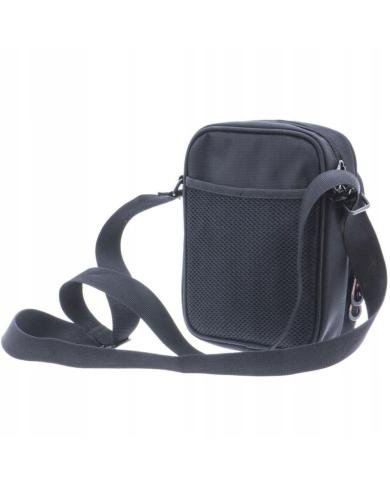 Sacoche homme bandoulière 2 compartiments The Chase – Noir – Davidts