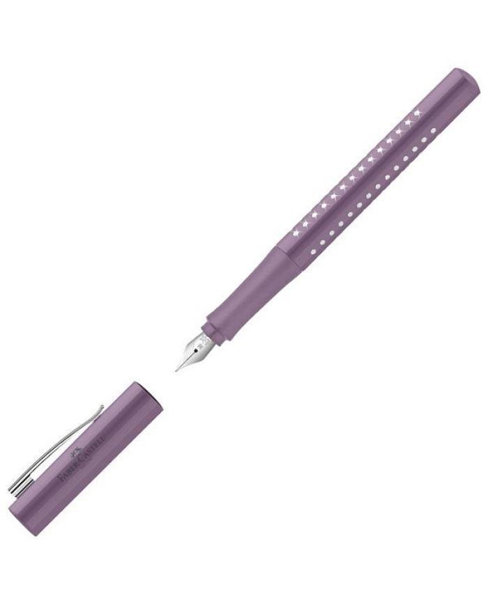 Stylo plume Sparkle violet – Plume moyenne (M) – Faber-Castell