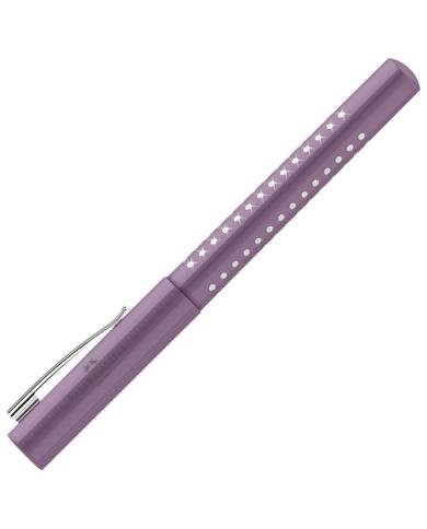 Stylo plume Sparkle violet – Plume moyenne (M) – Faber-Castell