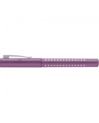 Stylo plume Sparkle violet – Plume moyenne (M) – Faber-Castell