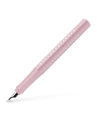 Stylo plume Sparkle rose – Plume moyenne (M) – Faber-Castell