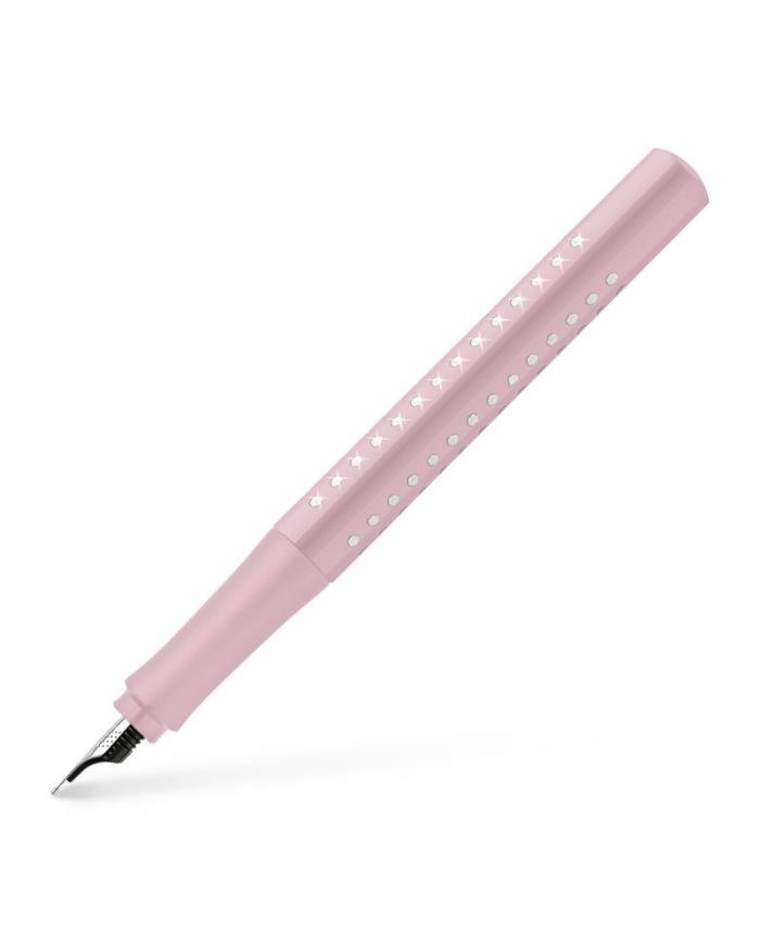 Stylo plume Sparkle rose – Plume moyenne (M) – Faber-Castell