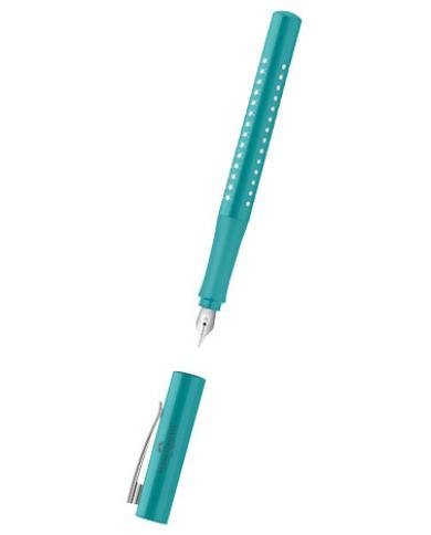 Stylo plume Sparkle bleu – Plume moyenne (M) – Faber-Castell