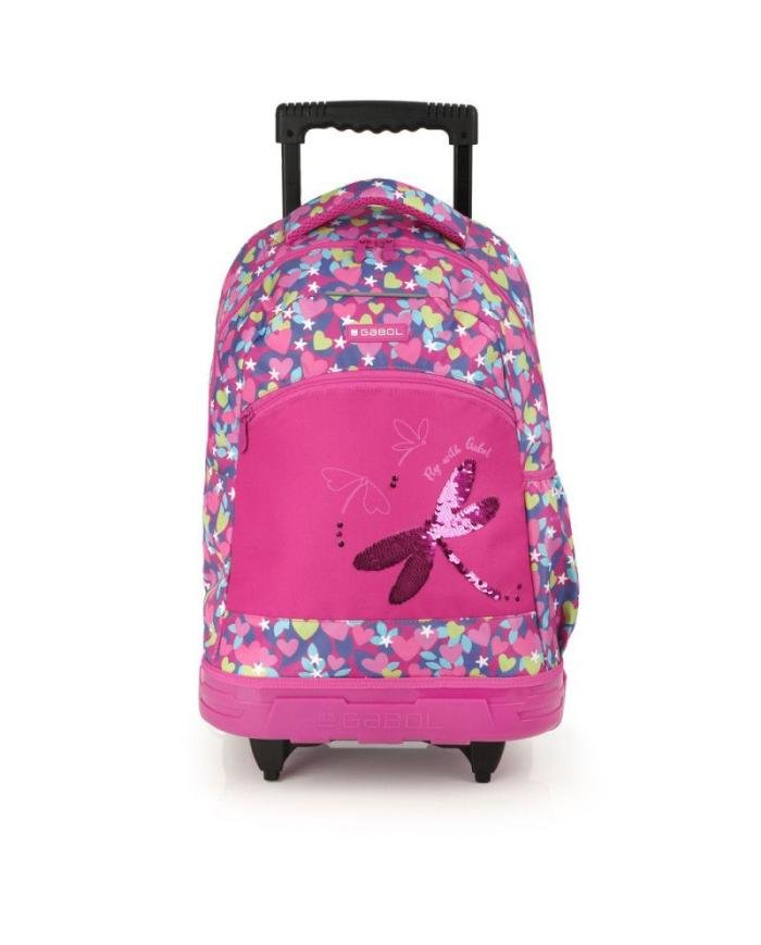 Sac A dos A Roulette scolaire Wings 34x46x20cm GABOL