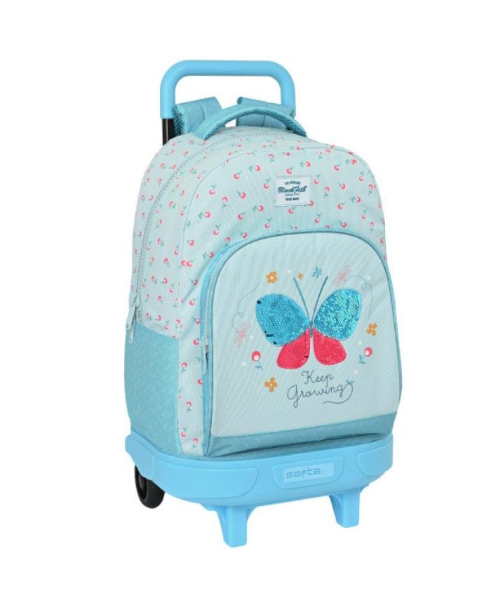 Sac à roulettes scolaire Butterflies SAFTA