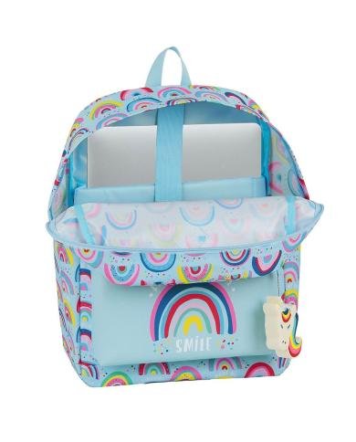 Sac A Dos (Laptop 15.6) 43CM Glowlab Rainbow SAFTA