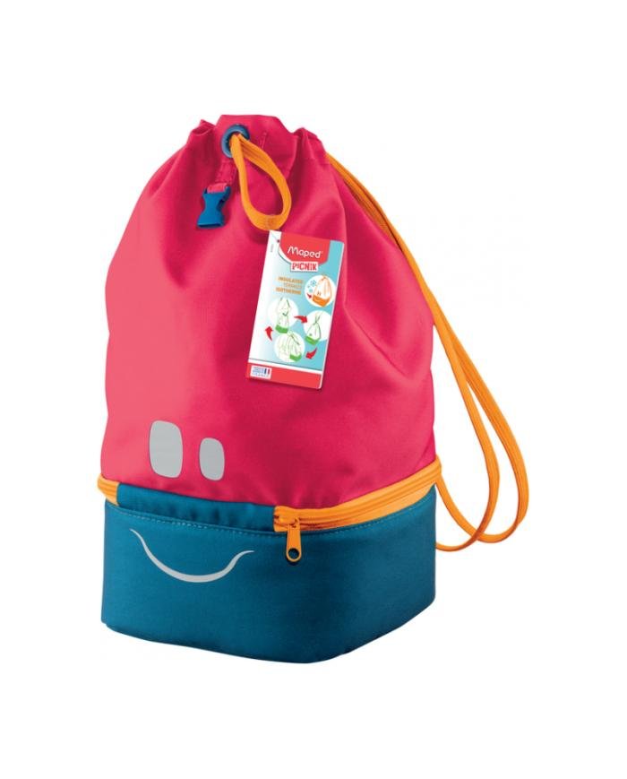 Sac à déjeuner isotherme enfant Maped Picnik Concept 9,3 L – rouge / rose – double compartiment