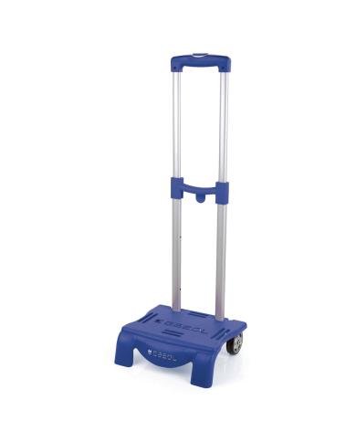 Chariot scolaire Gabol bleu – trolley à roulettes pour cartable enfant avec structure renforcée