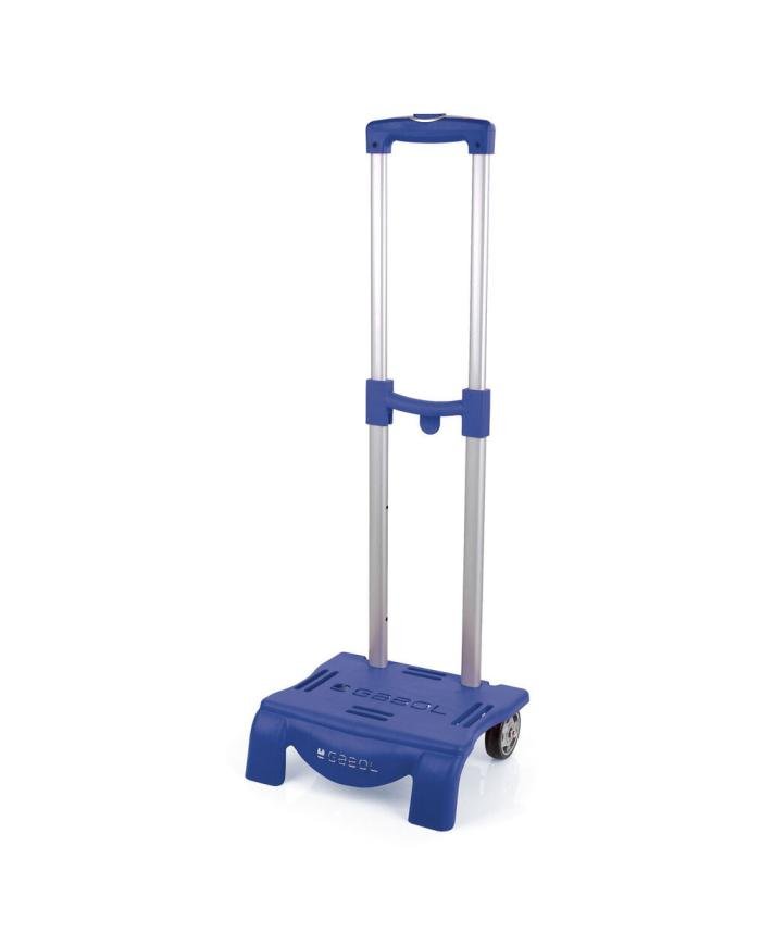 Chariot scolaire Gabol bleu – trolley à roulettes pour cartable enfant avec structure renforcée