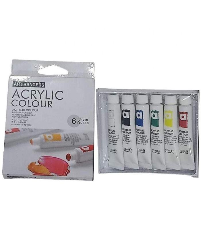 Set de peinture acrylique Art Rangers – 6 tubes x 12 ml