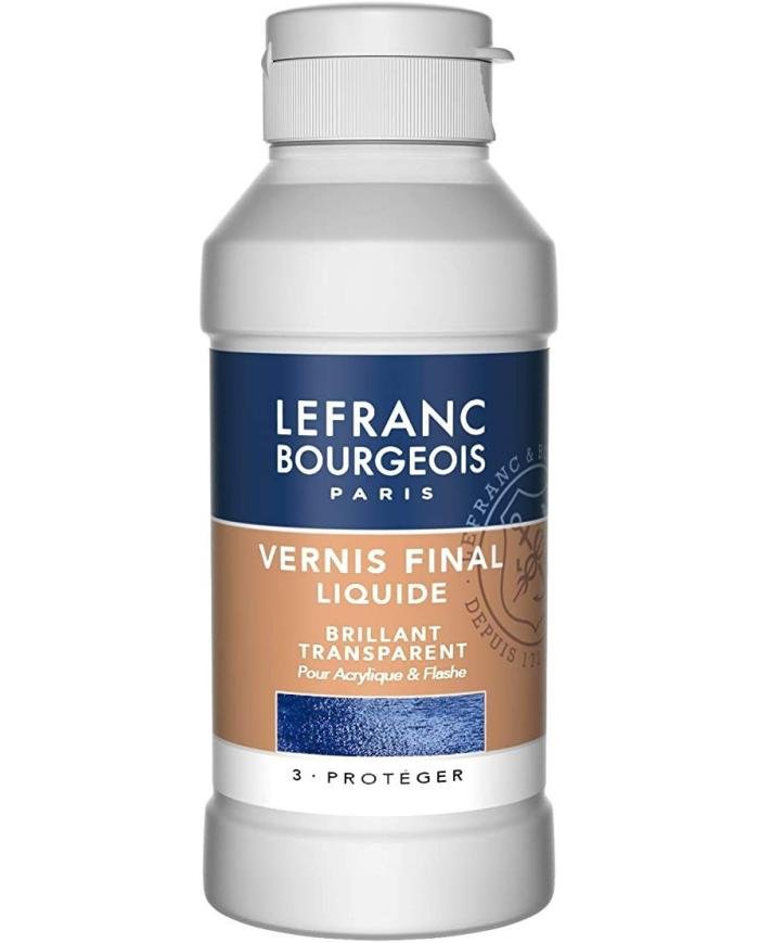 Vernis final liquide brillant Lefranc Bourgeois 250 ml