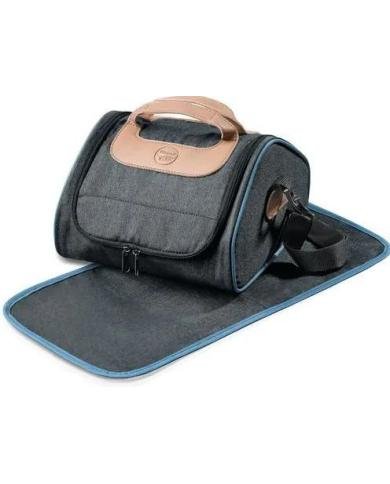 Sac Repas Isotherme Maped Picnik Concept 4,4 L Bleu avec Bandoulière et Set de Table