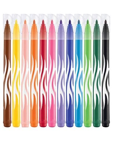 Maped Feutres Color'Peps Jungle x12 Lavables