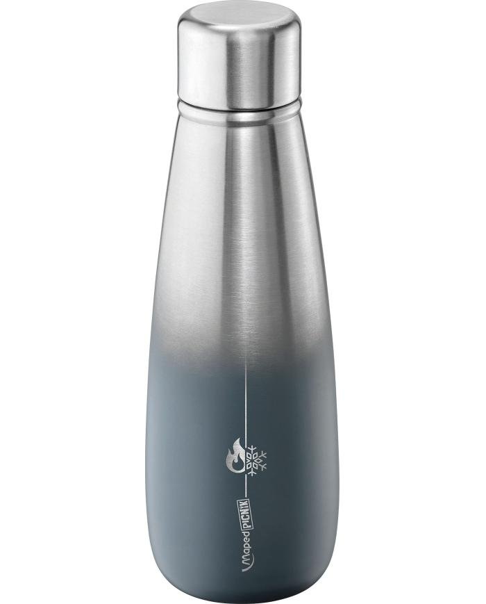 Bouteille Isotherme Maped Picnik Concept Adult 500 ml Gris en Acier Inoxydable