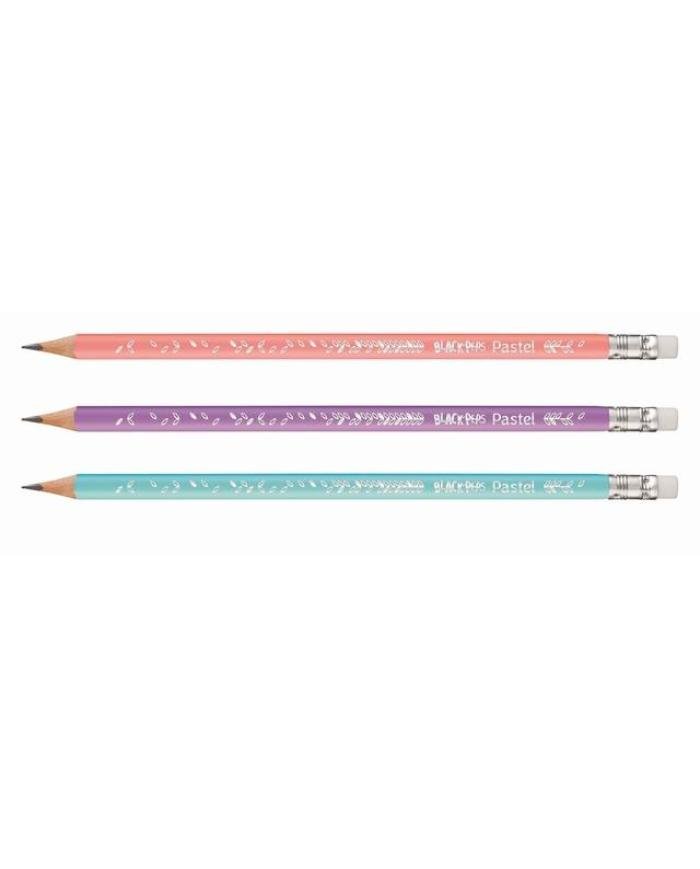 Maped Crayon Noir HB N°2 Pastel + Gomme