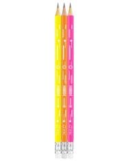 Maped Crayon Graphite Neon HB + Gomme