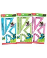 Pochette Géométrique 20CM 4 Pièces Twist'n Flex MAPED