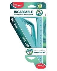 Équerre Incassable Maped 60° 21 cm Sous Blister