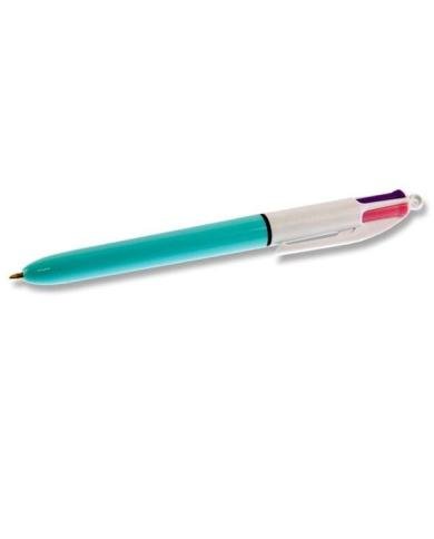 Stylo BIC 4 Couleurs Fun Édition Pastel Rechargeable