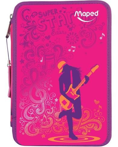 Trousse Scolaire Maped Girly 34 Pièces