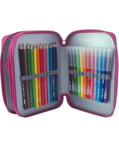 Trousse Scolaire Maped Girly 34 Pièces