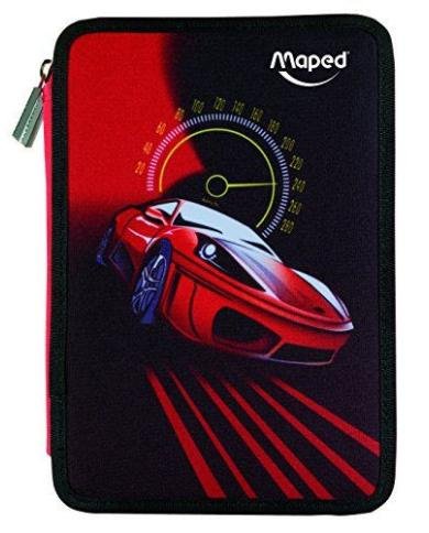 Trousse Scolaire Maped Cars Double Compartiment
