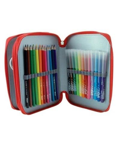 Trousse Scolaire Maped Cars Double Compartiment