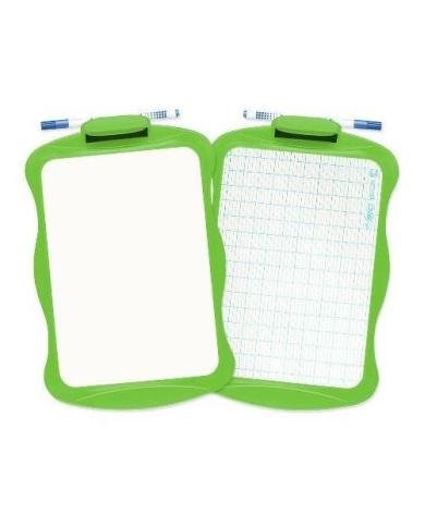 Ardoise Double Face 21x31 cm avec Feutre Bleu Effaçable- Kids Velleda - BIC