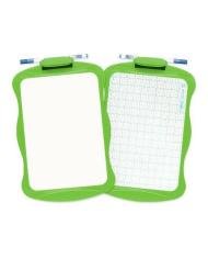 Ardoise Double Face 21x31 cm avec Feutre Bleu Effaçable- Kids Velleda - BIC
