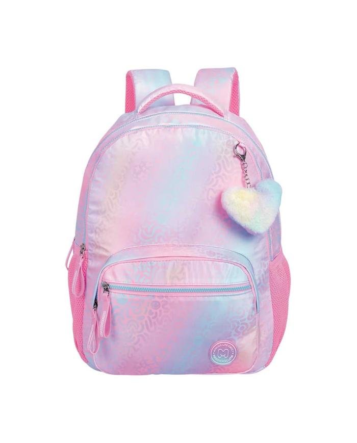 Sac à Dos 2 compartiments, Iris Rose - Marshmallow