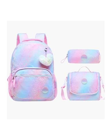 Trousse 1 compartiment, Iris - Marshmallow