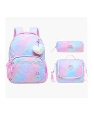 Trousse 1 compartiment, Iris - Marshmallow