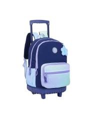 Sac à Dos à Roulettes Trolley, Starmania Navy - Marshmallow