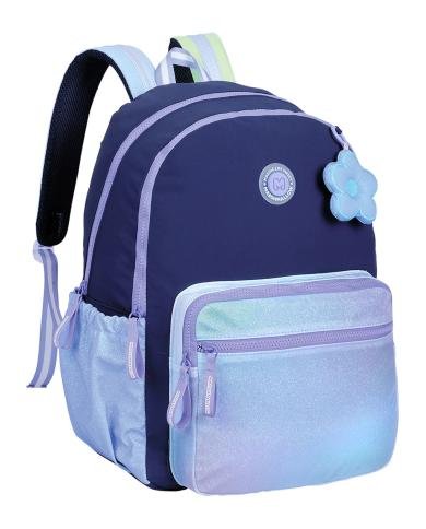 Sac à Dos 2 compartiments, Starmania Navy - Marshmallow