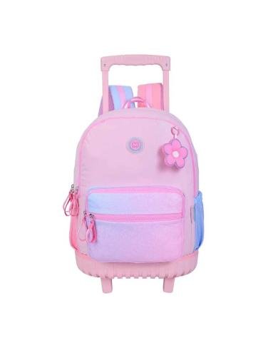 Sac à Dos à Roulettes Trolley, Starmania Rose - Marshmallow