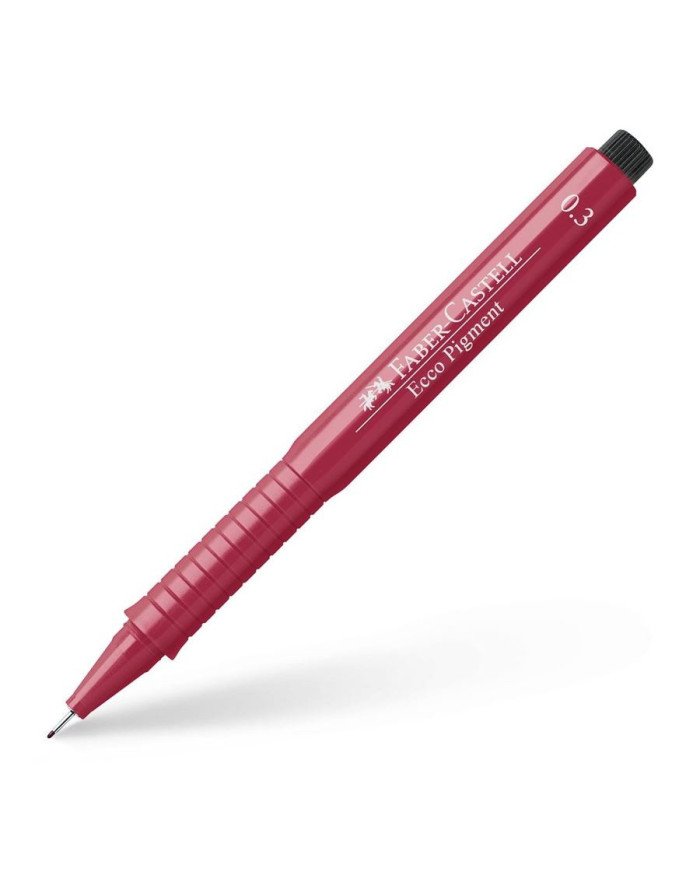 Le Libr'air - Feutre Rouge Ecco Pigment 0.3MM - Faber Castell - Tunisie