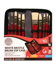 Le Libr'air - Trousse 10 Pinceaux Huile - Simply Daler Rowney - Tunisie
