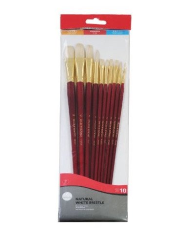 Le Libr'air - Pochette de Brosses Simply Art Soie de Porc Manches Longs 10 Pièces - Tunisie