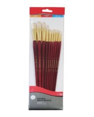 Le Libr'air - Pochette de Brosses Simply Art Soie de Porc Manches Longs 10 Pièces - Tunisie