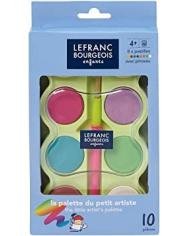 Palette de gouache en pastilles – 8 couleurs – L&B