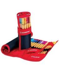 STABILO Point 88 Roller Set Bleu 25 couleurs