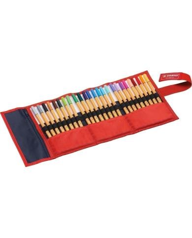 STABILO Point 88 Roller Set Bleu 25 couleurs