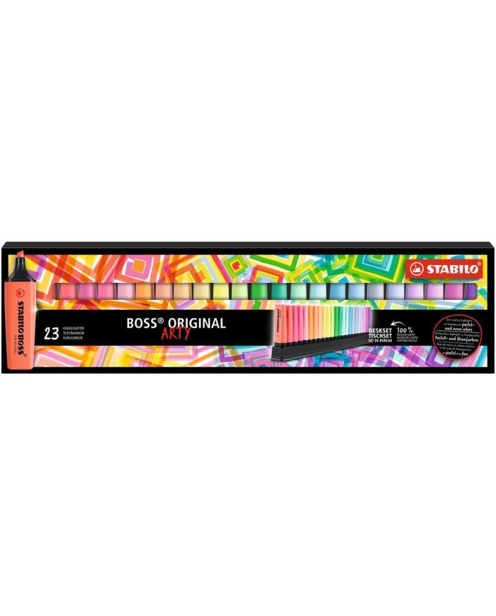 STABILO BOSS Set Bureau 23 surligneurs et accessoires