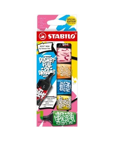STABILO BOSS MINI Snooze One – 6 Surligneurs